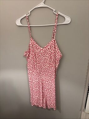 Sincerely Jules Red Floral Viscose Top